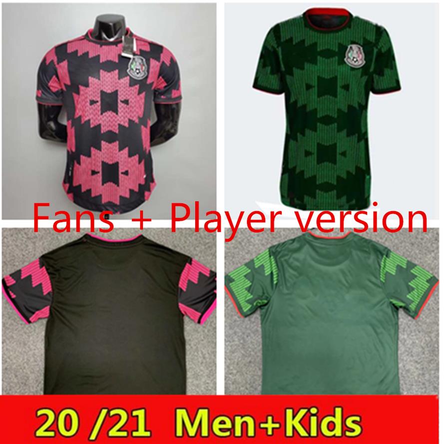 

Fans Player version Mexico soccer jerseys Copa america Camisetas  21 CHICHARITO LOZANO DOS SANTOS MORENO ALVAREZ GUARDADO 2021 f215C