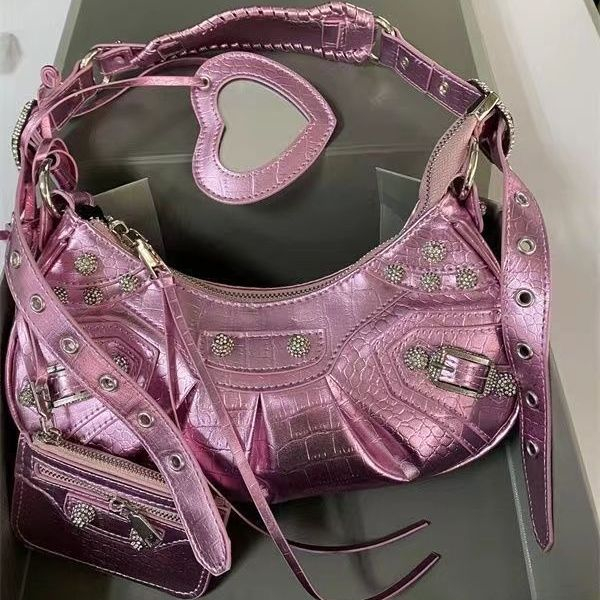 

Chain Body Heavy Cross Designer Bag Women Alligator Candy Bag Shouder Flap Clutch Mini Purse Cowboy diamond Leather bag Fashion Graffiti Mag