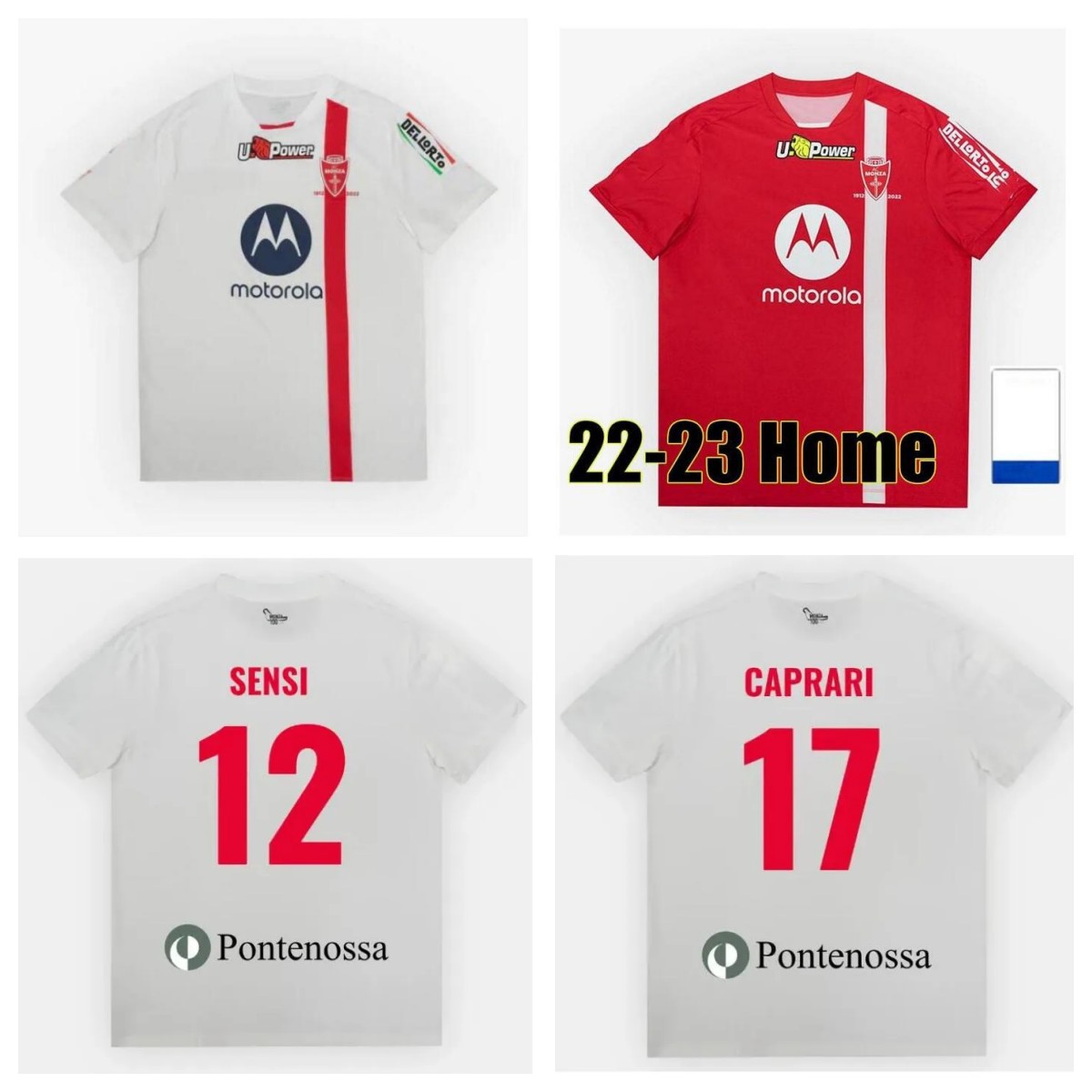 

22 23 ac monza Newest soccer jerseys home red away white 2022 2023 GYTKJAER VALOTI SENSI CAPRARI MOTA CIURRIA football shirts thailand quality, 04