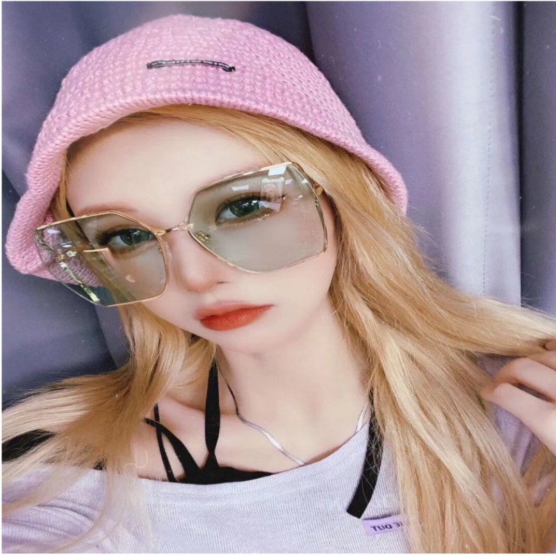 

sunglasses for women classic Summer Fashion 0817S Style metal and Plank Frame eye glasses UV Protection Lens 1235