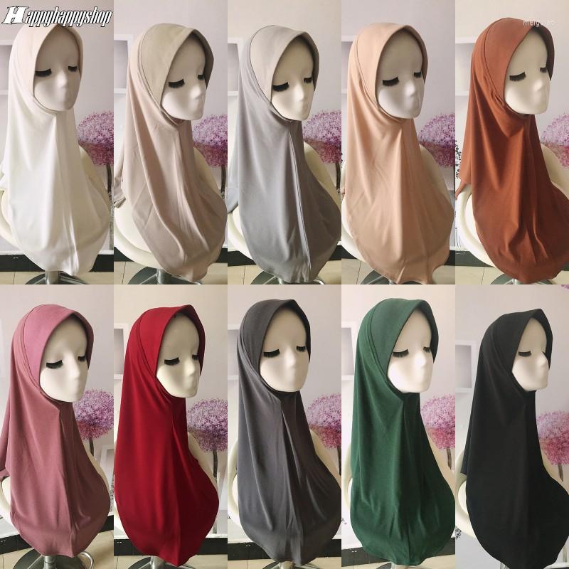 

Ethnic Clothing Malaysian Headscarf Muslim Instant Awning Hijab Women One Pieces Amira Cap Head Wrap Scarves Arab Shawls Ramadan Turban