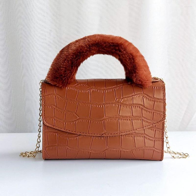 

Evening Bags 2023 Alligator Pattern Handbags For Women Soft PU Leather Shoulder Female Small Square Messenger Chain Crossbod, White