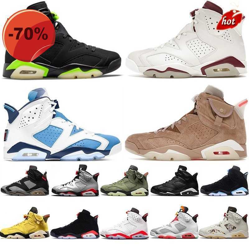 

Slippers 2023 AMG Athletic Basketball Shoes 6 Classic 6s Trainers Maroon British Khaki Electric Green Tech Grey Black Infrared Carmine Man S Sports, Flight