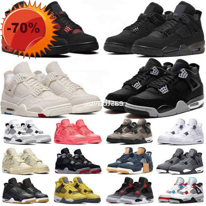 

Boots Boots Outdoors Black Canvas Cat Men Basketball Shoes Jumpman 4 4s Sneakers Red Thunder Zen Master Trainers Wild Things Metallic Green Glow, #18 zen master