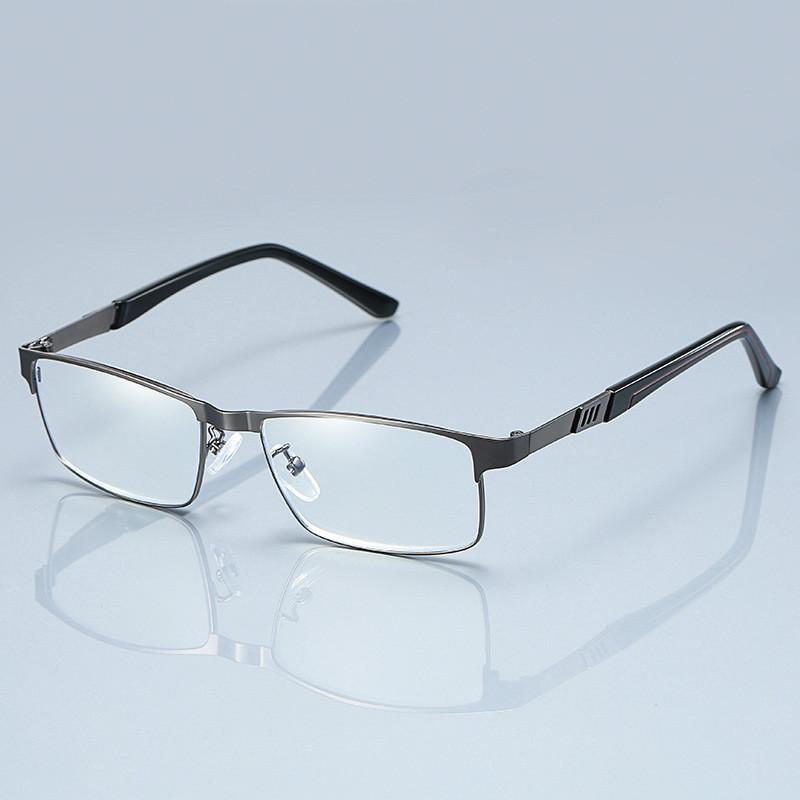 

Sunglasses Ultralight Metal Men Business Reading Glasses For Reader Mens Stainless Steel Presbyopic Optical Eyeglasses 0.5 1.0 To 4.0