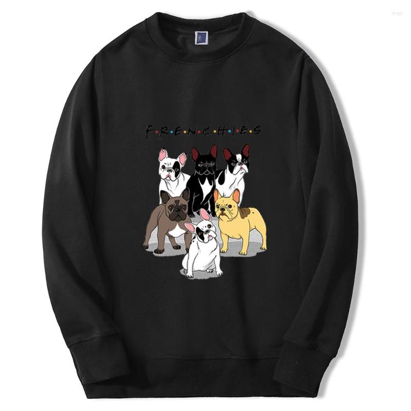 

Men' Hoodies Male Clothing Colour Hoody Colorful Dogs Good Friends Cute 2023 Keep Warm Winter Spring Sweatshirts Mens Casual Streetwear, Black