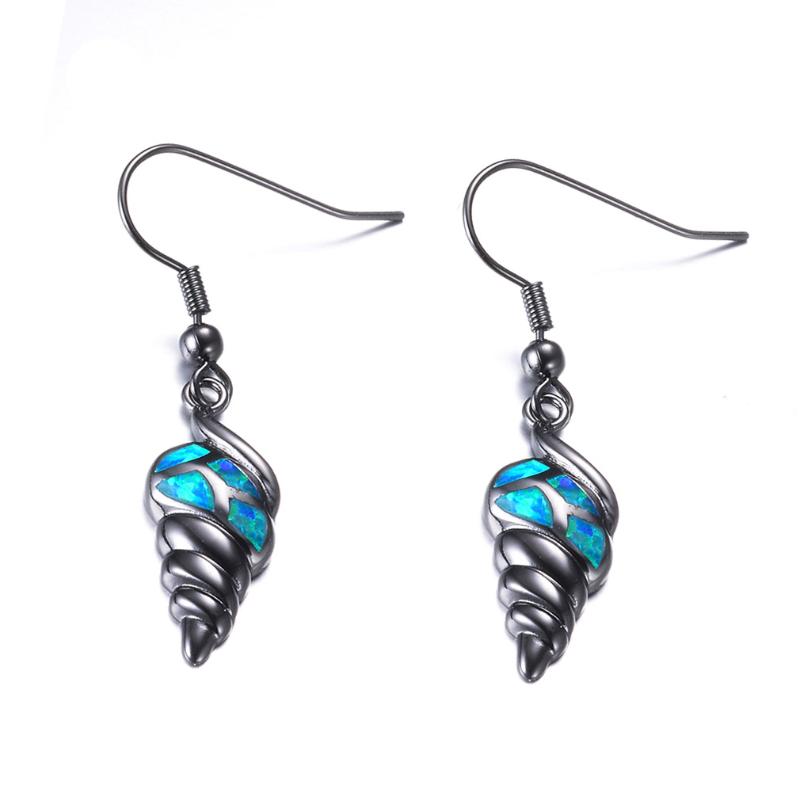 

Dangle Earrings & Chandelier Cream White Blue Fire Opal For Women Jewelry Drop Christmas Gift GirlDangle DangleDangle