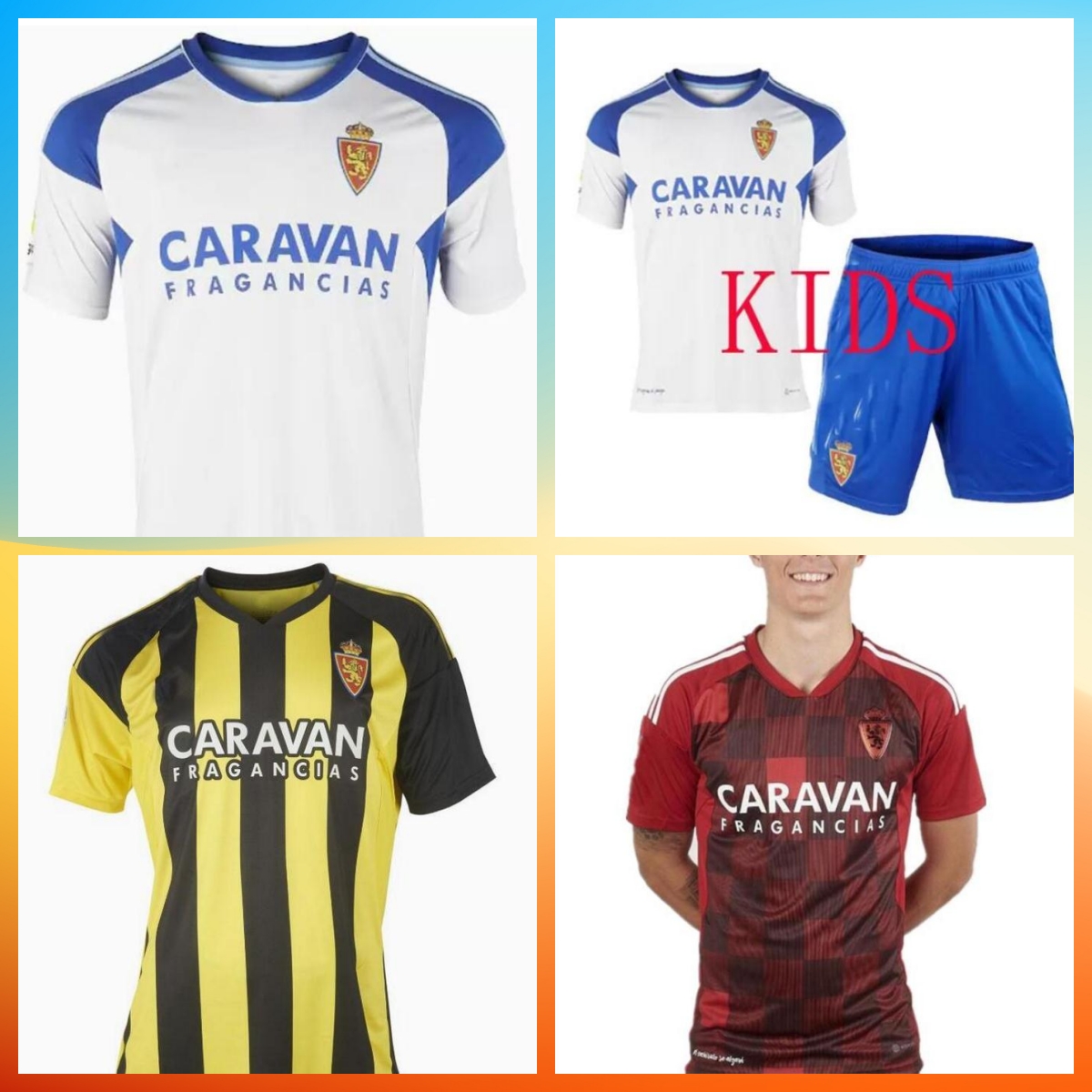 

2022 2023 Real Zaragoza FRAN GAMEZ Soccer jerseys Newest 22 23 ZAPATER HOME JERSEY POMBO SHINJI KAGAWA Football shirts GUTI camiseta de futbol Men kids kit, 06