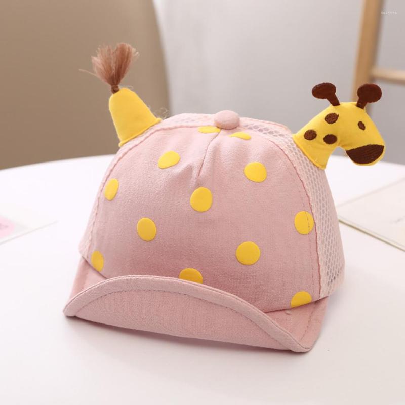 

Hats TELOTUNY Baby Hat Fashion Children Summer Lovely Printing Sunshade Sunscreen Cap Cartoon Giraffe Boy Girl Baseball, Blue