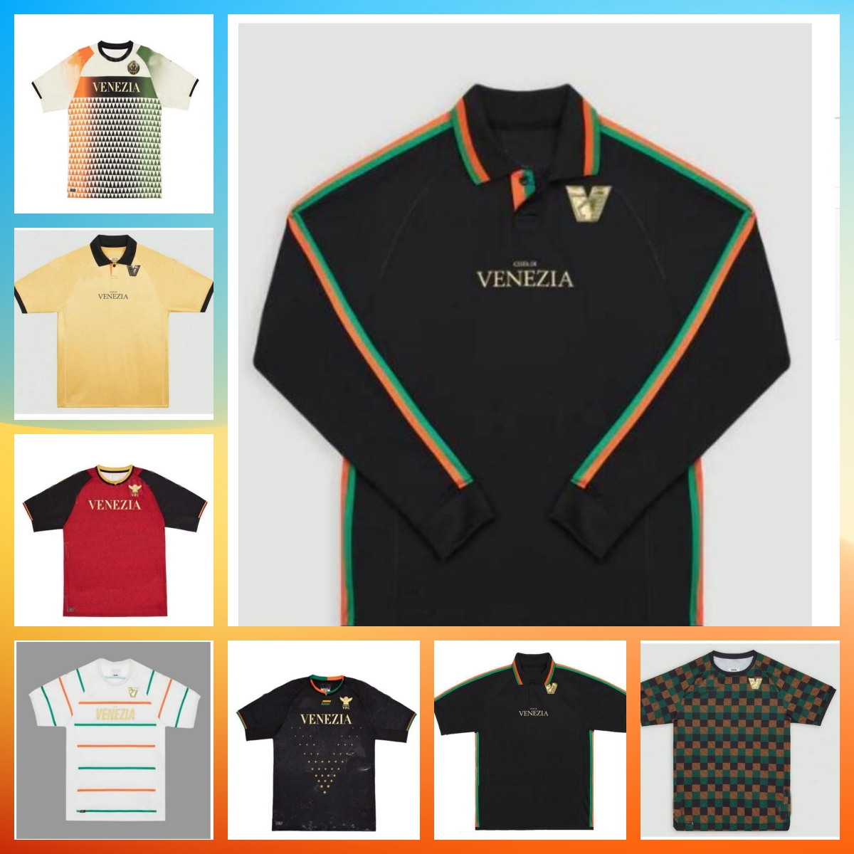 

21 22 23 Venezia FC soccer Jerseys home ARAMU FORTE PERETZ HEYMANS TESSMANN CRNIGOI JERSEY FOOTBALL SHIRTS AWAY DI MARIANO SETS 2022 2023 Long sleeve top thai quality, 14