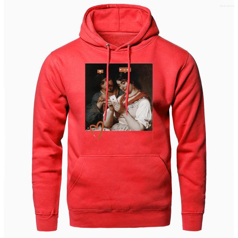 

Men' Hoodies Fashion Men Oil Paint Pattern Hooded Outwear 2023 Long-sleeved Spring Autumn Fleece Sweatshirts High Quality Tops, White 6
