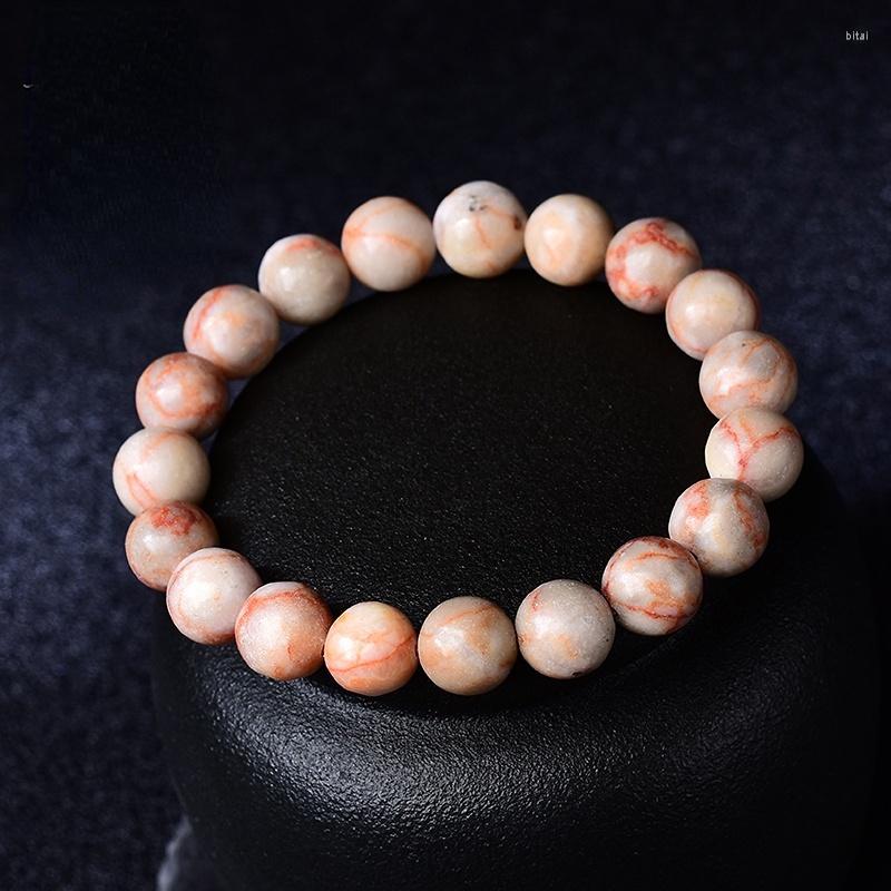 

Strand 4A Natural Red Network Bracelet Ore Miscellaneous Stone Line Crystal Jewelry