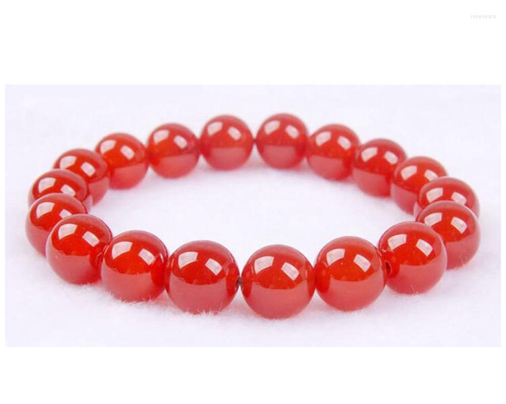 

Strand Arrival Natural Red Beads Bracelet Jewelry Women's Fashion