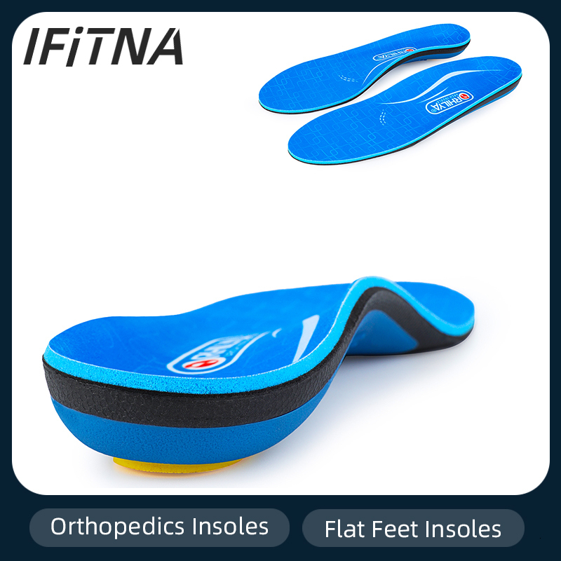 

Shoe Parts Accessories IFITNA Flat Feet Orthopedic Insoles Arch Support Template Plantar Fasciitis Ortics Heel Pain Inserts Boots Sneaker Men Women 230225