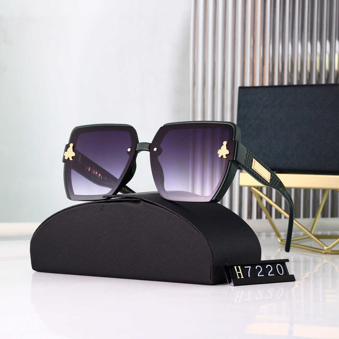 

Designer Brand polarized Sunglasses Sun Glasses women eyewear Traveling Luxury Luxurious Anti-Ultraviolet Full Frame UV400 Black