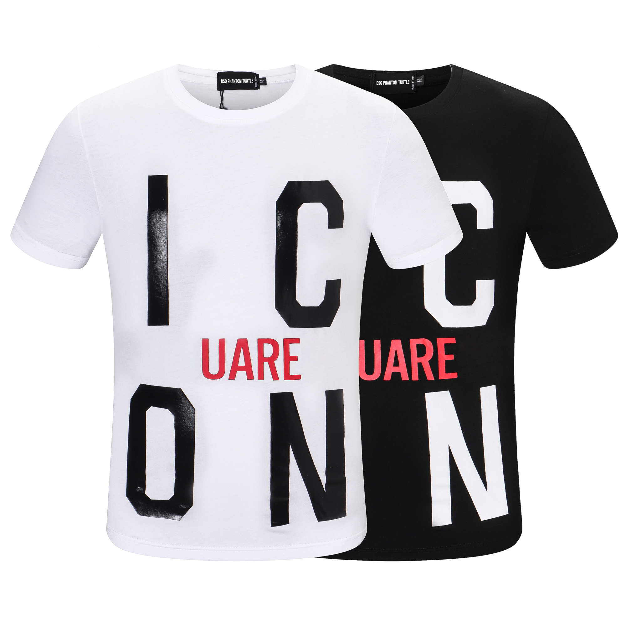 DSQ PHANTOM TURTLE Men's T-Shirts 2023 New Mens Designer T shirt Italy fashion Tshirts Summer T-shirt Male Soft and Comfortable 100% Cotton Top