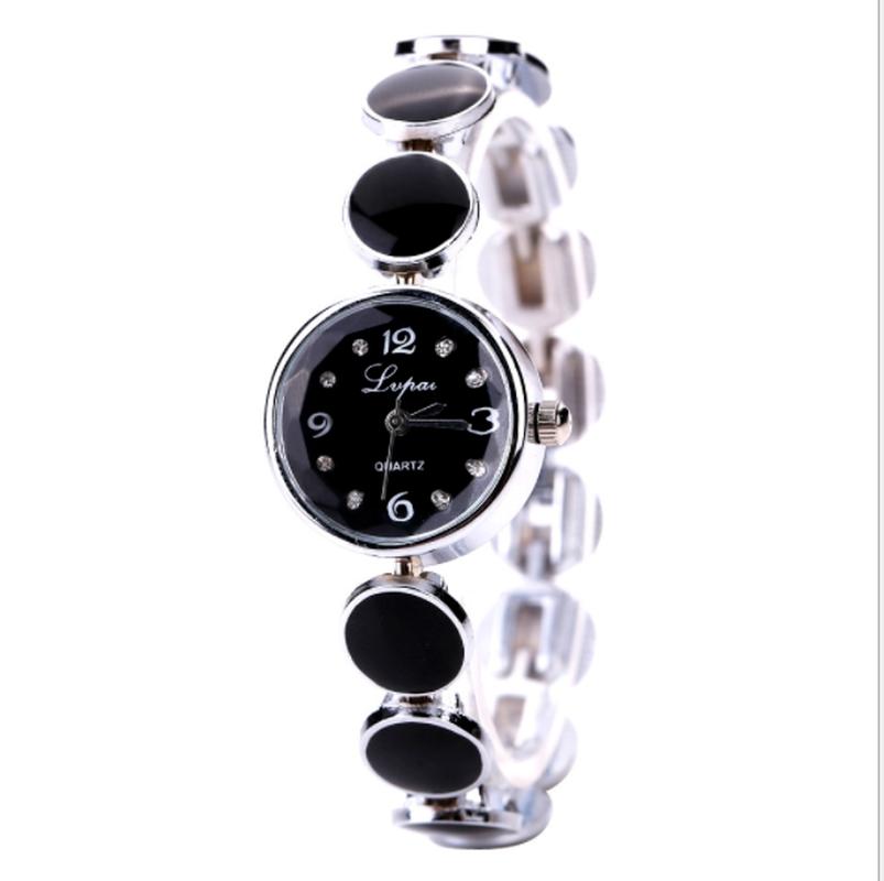 

Wristwatches Casua Women'S Bracelet Watch Rhinestone Steel Belt Ladies Round Dial Female Quartz Movement Clock GiftWristwatches