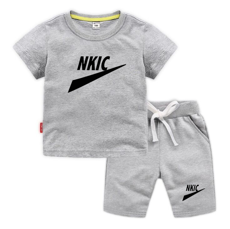 

Baby Clothes Set Baby Boys Girls Suit Summer Casual T Shirts Loose Shorts Set Unisex Toddlers 2 Pieces Kids Baby Outifs Clothing, Red