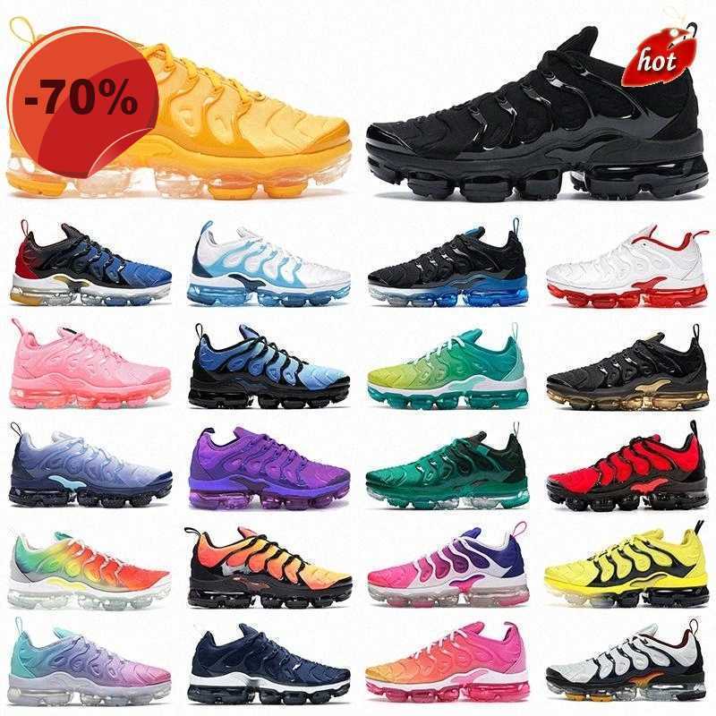 

Boots KD Designer Running Shoes Tn Plus Tns vapor 3 max Men Women Trainers Psychic Blue Atlanta White Volt Triple Black Orange Fuchsia, 20