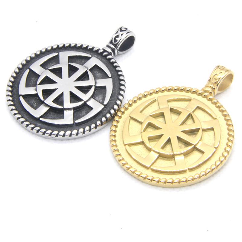 

Pendant Necklaces 1pc Est Cool Design Viking Style 316L Stainless Steel Jewelry Men Boys PendantPendant