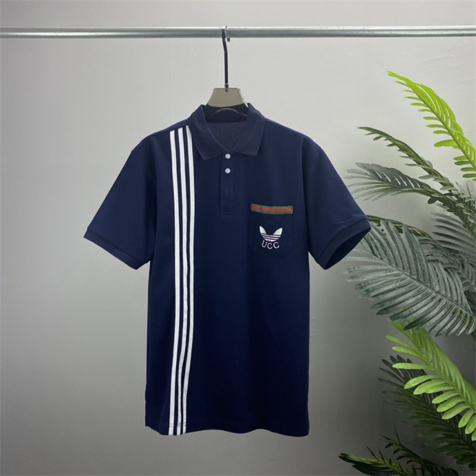 

New Fashion London England Polos Shirts Mens Designers Polo Shirts High Street Embroidery Printing T shirt Men Summer Cotton Casual T-shirts #44