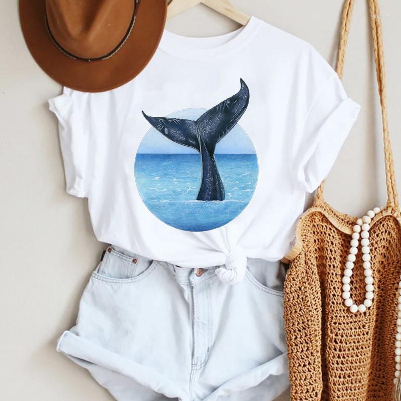 

Women's T Shirts Summer Lady Print Tee Graphic Top Female Tshirts Clothes T-Shirt Women Cartoon Lovely Beach 90s Style Trend, Cz25651