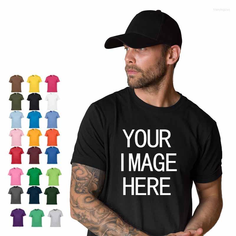 

Men's T Shirts NO LOGO Price Short Sleeve Solid Color O-neck T-shirt Tops Tee Customized Print Your Own Design Printed Unisex Tshirt Men, Red