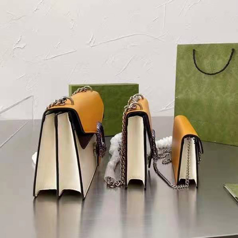 

Top Bacchus classic ladies chain shoulder bag handbag fashion style frosted cowhide crossbody handbags ladiess three designer_bag992, Small