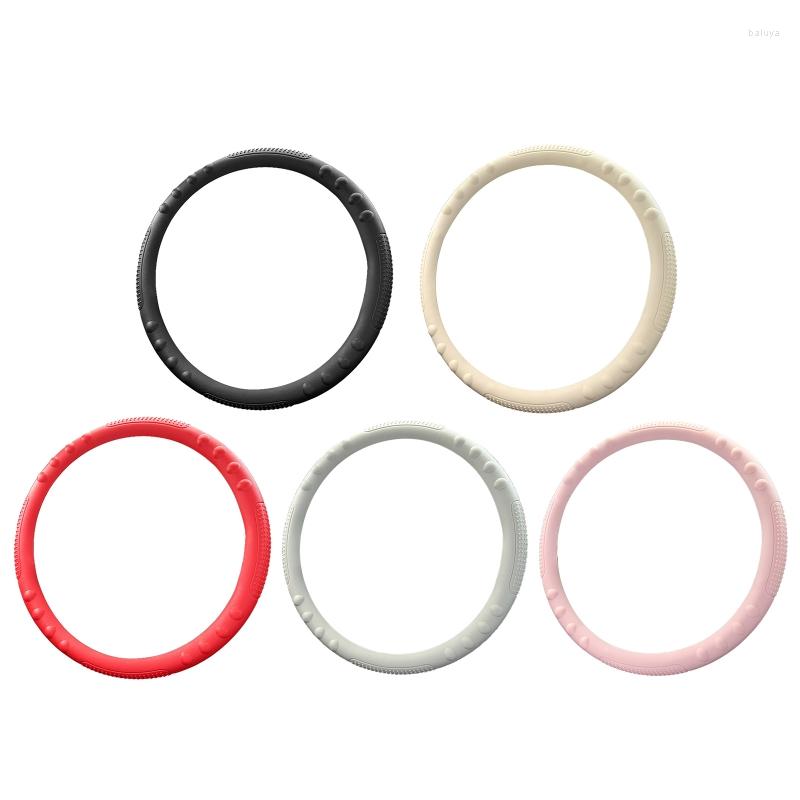 

Steering Wheel Covers Auto Wrap Cover Accessories Avoid Curl Smooth Edge Dirty-proof Perfect Fit Comfortable Protector