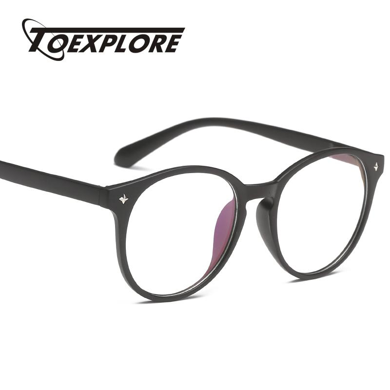 

Sunglasses Frames Fashion Men Women Eyewear Frame Classic Round Vintage Retro Optical Stars Brand Designer Clear Lens High Quality