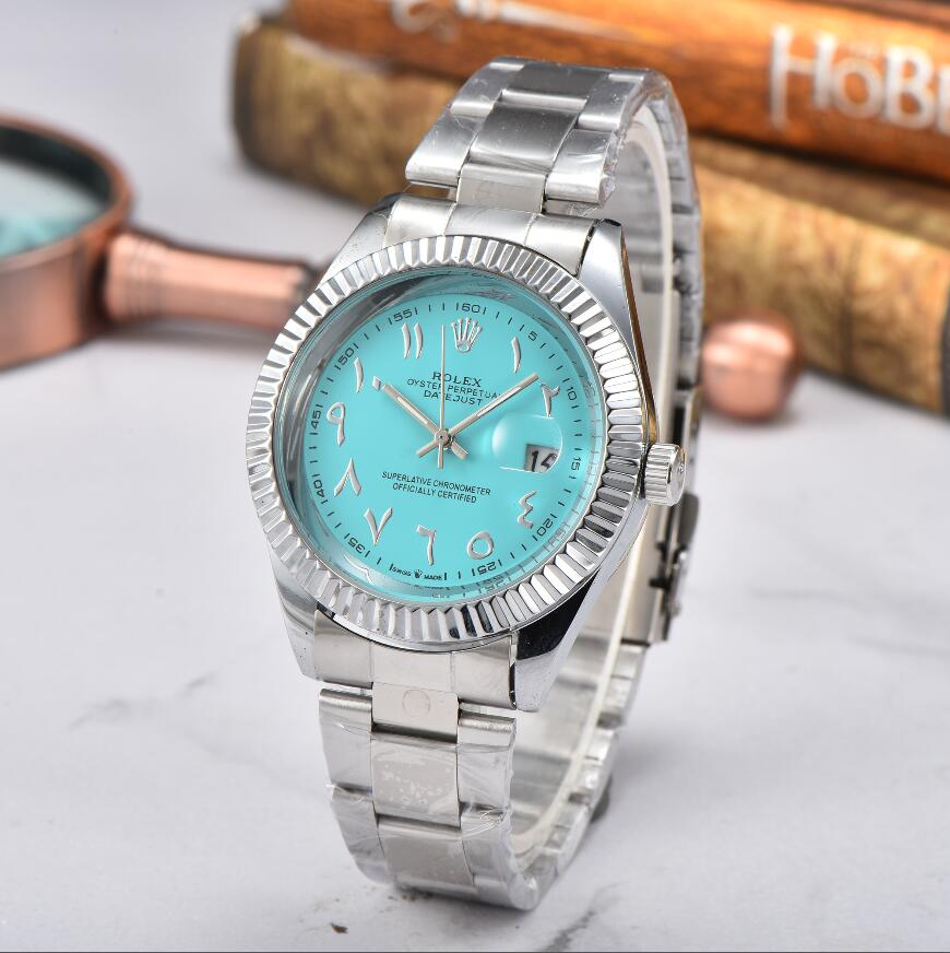 

2023 Brand NEW Famous Top Watches Luxury Rolex Mens Womens Watch Steel Band Men Sports Watch Women Gift NO Box w27