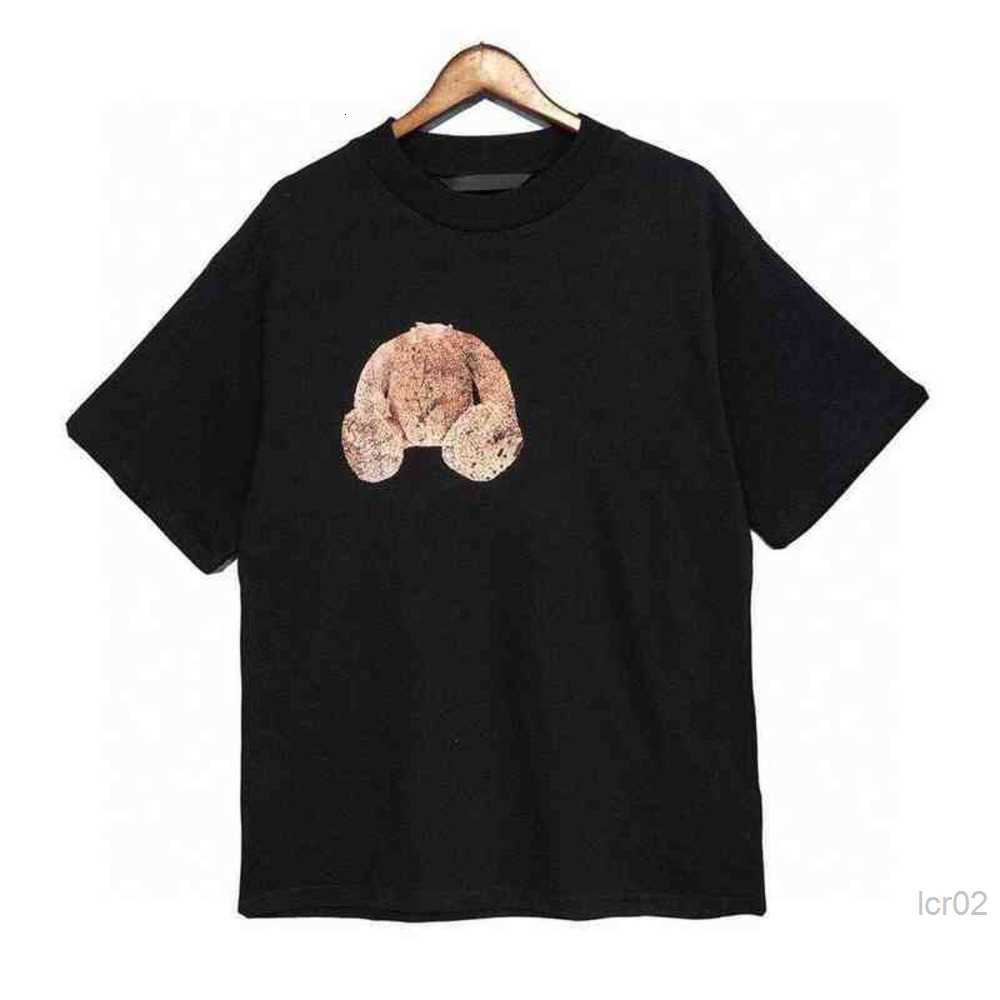 

Men's T-shirts 2022 Mens Womens Designers Palm t Shirts for Angels Men s Tops Bear Letter Tshirts Clothing Short Sleeved Tshirt Palms316i 11, White