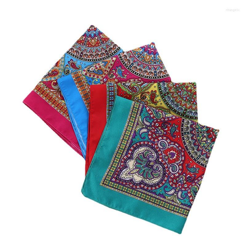 

Bandanas Unisex Cotton Hip Hop Bandana Headwear Fashion Paisley Hair Band Scarf Neck Wrist Wrap Magic Square Scarves Handkerchief