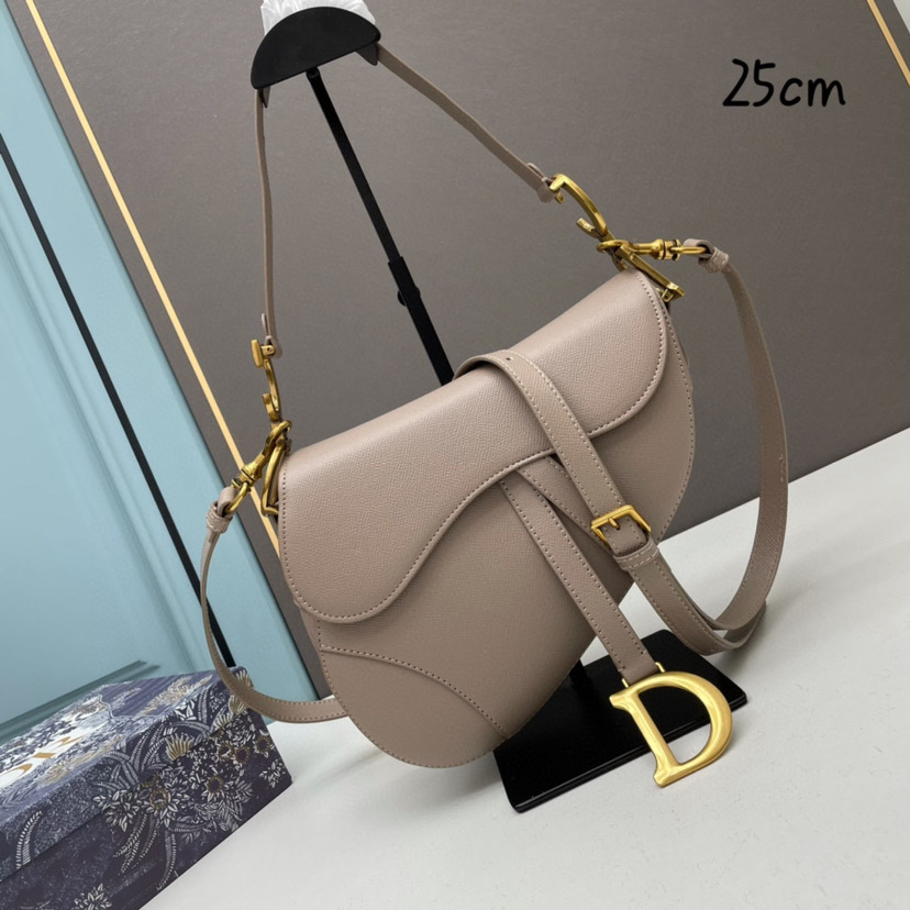 

Wallets Pink brown flower long Zipper Dior saddle bag, Box