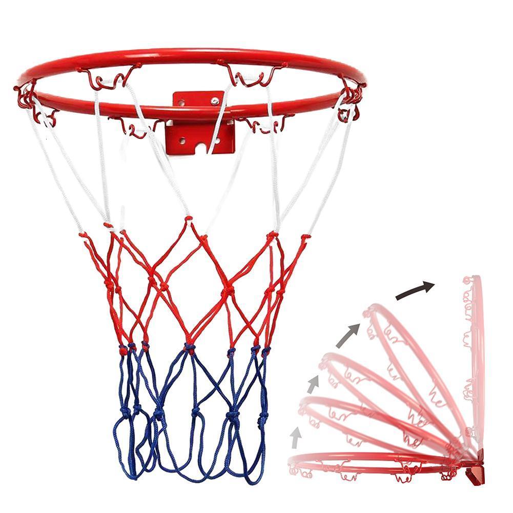 

Other Sporting Goods 32cm Hanging Basketball Wall Mounted Goal Hoop Rim With Net Screw For Outdoors Indoor Sports Basketball Wall Hanging Basket 230227