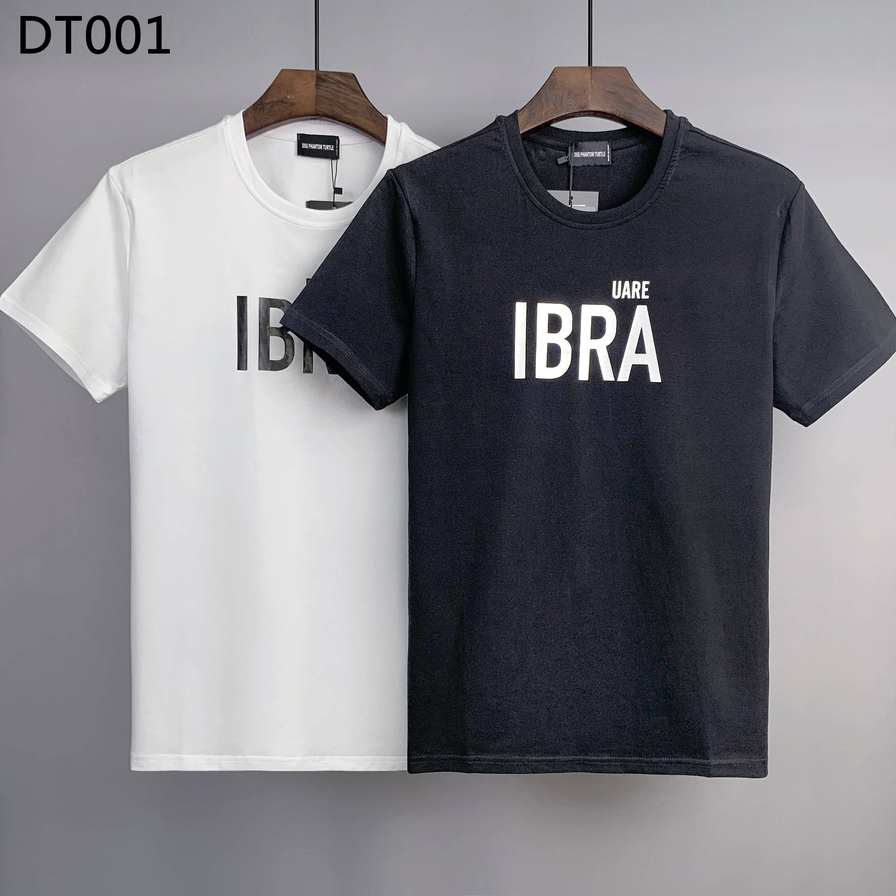 

DSQ PHANTOM TURTLE Men's T-Shirts 2023 New Mens Designer T shirt Italy fashion Tshirts Summer T-shirt Male Soft and Comfortable 100% Cotton Tops 6860, White