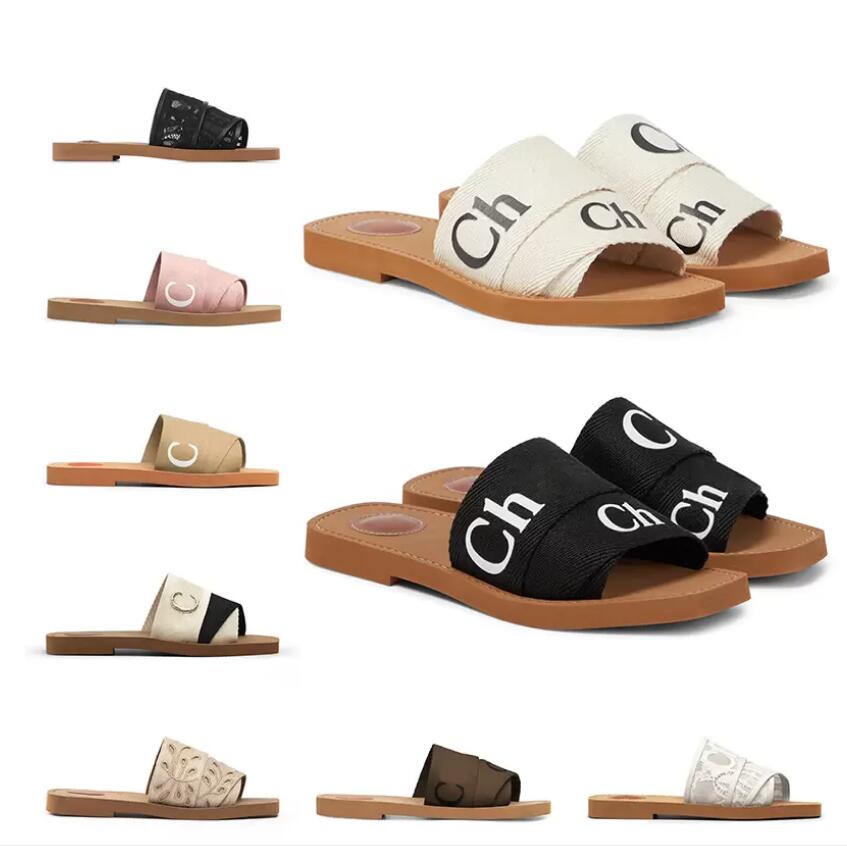

Designer fashion flat sandals slippers slides Summer square head straw woven sponge cake Muller slippers women wear heel cross belt, Color 4