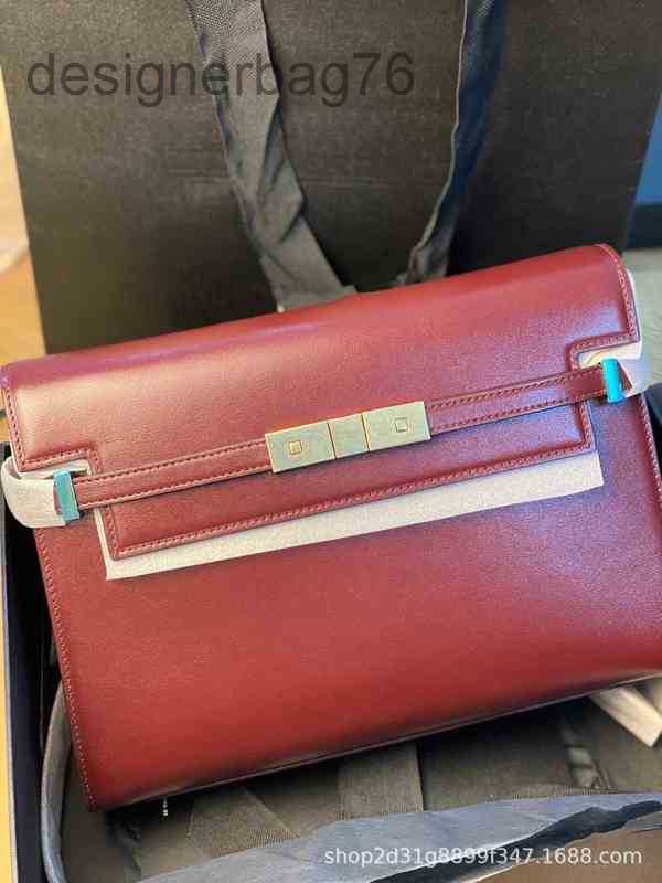 

Paris Hands outlet Luxury Manhattan Evening Bags Designer Handbag Brand Shoulder Siant Lourent Leather Women's Crossbody Cowhide B0AA, Wine