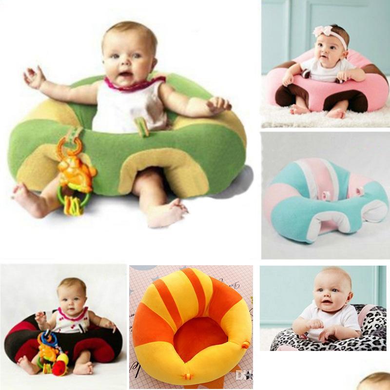 

Dining Chairs Seats Baby Support Seat Plush Soft Sofa Infant Learning To Sit Chair Keep Sitting Posture Comfortable Drop Delivery Dhrvc
