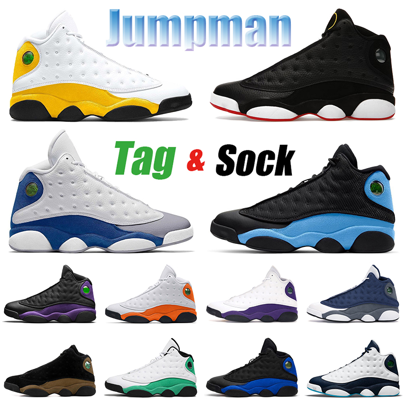 

Classic 13 Jumpman Basketball Shoes Men Trainers Playoffs Shoe University Blue Black Flint 13s Women French Blue Bred University Blue Obsidian Sports Sneakers 36-47, 40-47 atmosphere grey
