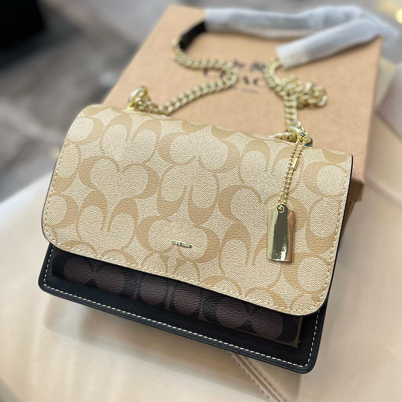 

Designer Bags Chain Crossbody Shoulder Bag For Women Casual New Cross Body Flap Luxury Fashion Ladies Wallet Purses Bag Beige Black, 01