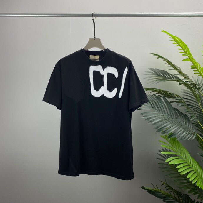2023SS Summer High Street T Shirt Mens Womens Designers T-shirts Loose Tees Tops Man Casual Shirt Luxurys Clothing Street short sleeve Polos S-3X