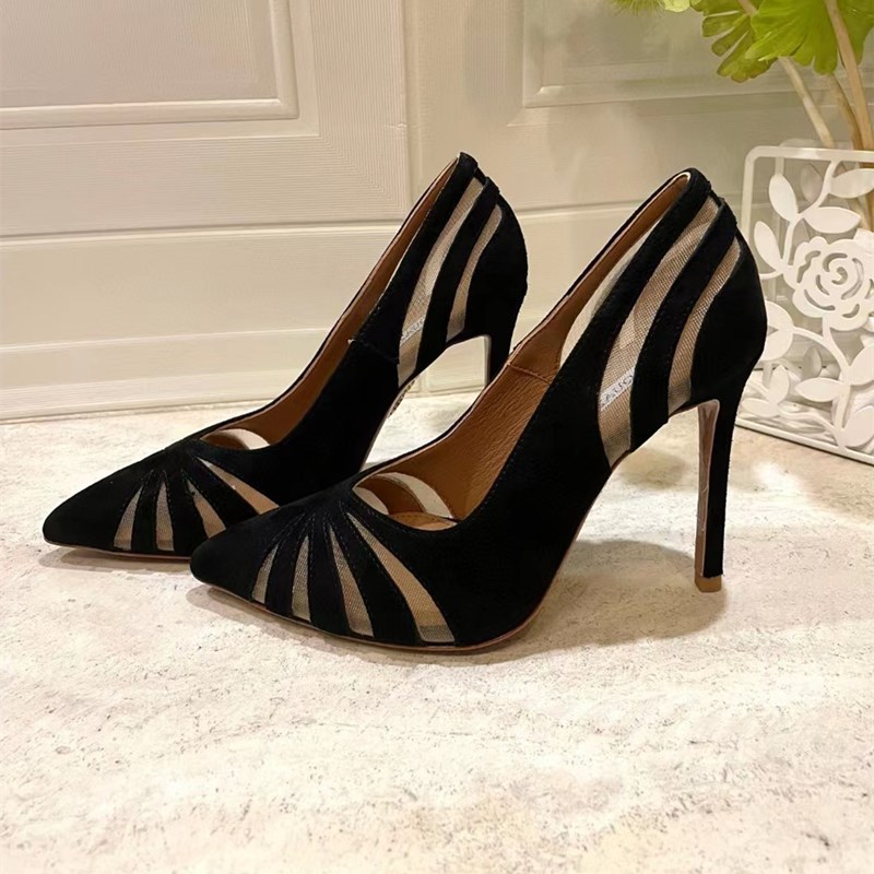

Aquazzura New Shoes For Women Genuine Leather Super High Thin Heels Spring Autumn Luxury Designer Female Shoes 10cmPumps Footwear35--42size, Shoe box