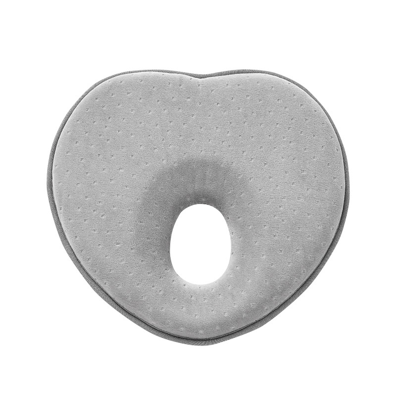 

Baby Head Shaping Pillow Memory Foam Removable Pillowcase Newborn Prevent Flat Head Pillow, Single color
