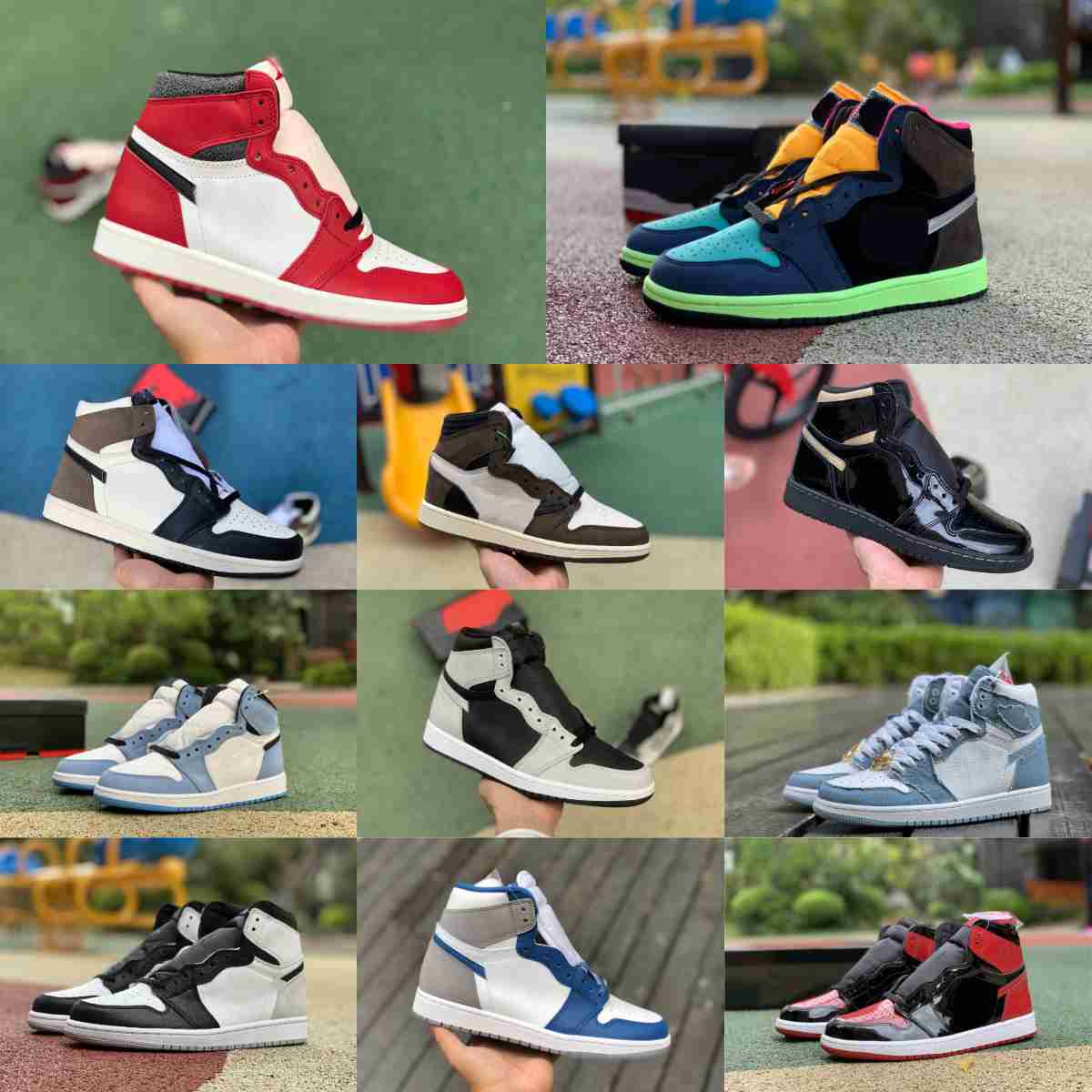 

Chicago Lost Found Jumpman 1 1s Basketball Shoes OG Bio Hack Pine Green DARK MOCHA Shadow Denim True Blue Rebellionaire Dark Marina GOLD TOP 3 Designer Sports Sneakers, Please contact us