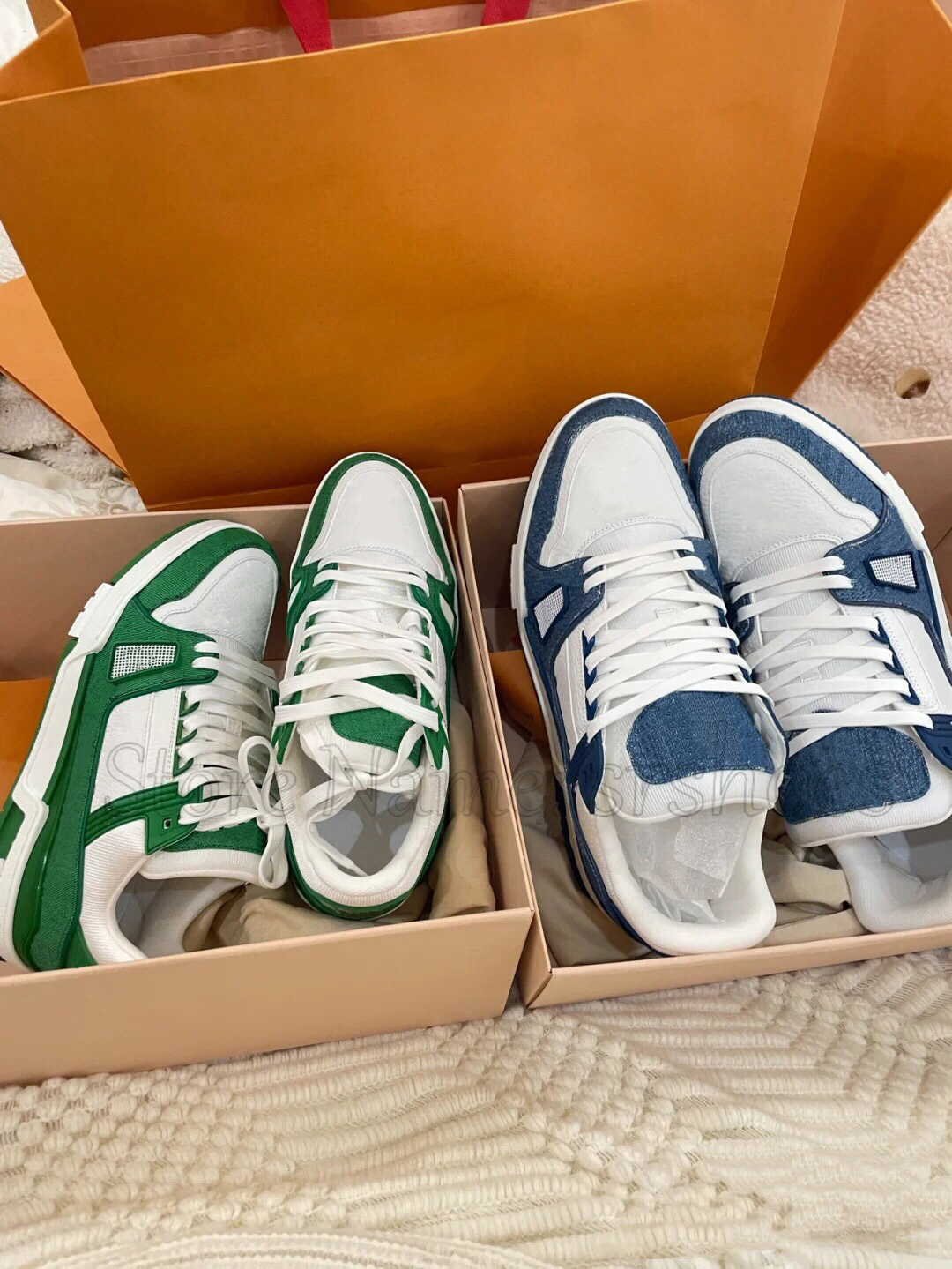 

Luxury shoes Men sneakers fashion brand Rubber outsole women Designer shoes Genuine leather trainer sneaker, Customize