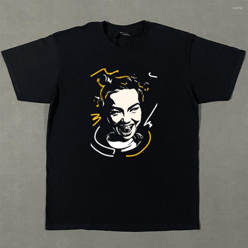 

Men' T Shirts Bjork 1996 Japanese Tour Promo T-Shirt, Black