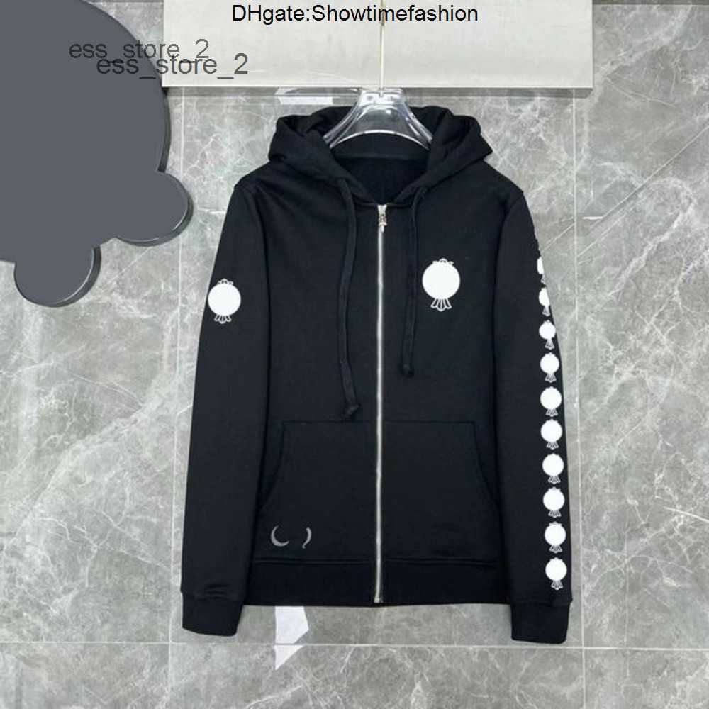 

Mens Hoodies Designer Chrome Winter Sweatshirts Heart Hoodie Ch Long Sleeve Zipper Jacket Loose Coat Hooded Hoody Men Woman Hip Hop Chromees WN41