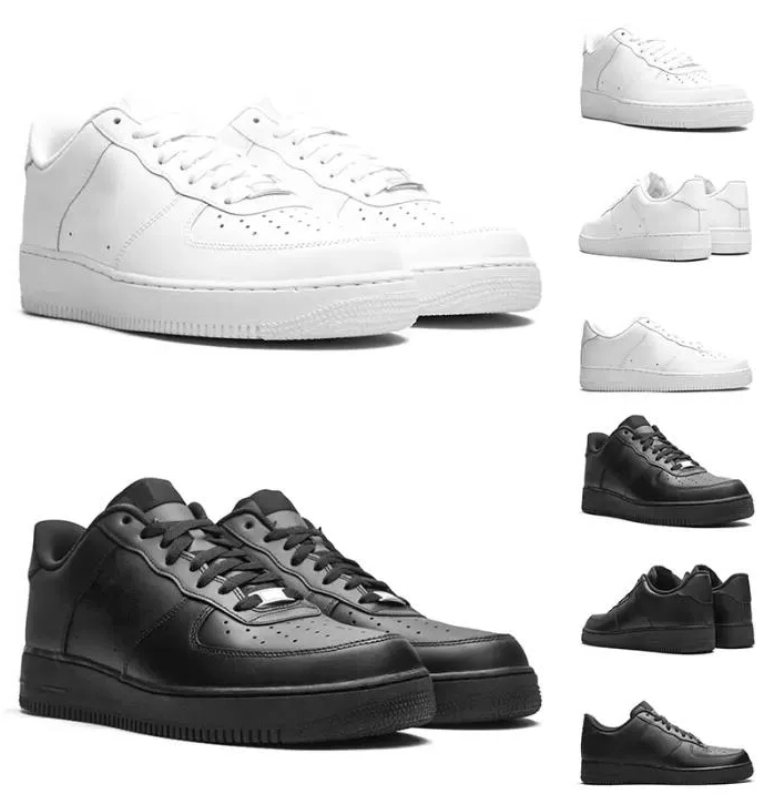 

Wholesale 2023 New Designer Outdoor FORCES Men Low Skateboard Shoes Discount One 1 07 Knit Euro High Women All White Black Wheat Sports Running Trainer Sneakers airs