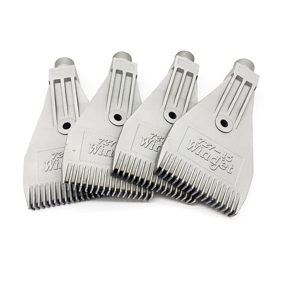 

10PCS Stainless Steel AA727 727-15 WindJet Air Nozzle, 1/4 BSPT Male Thread
